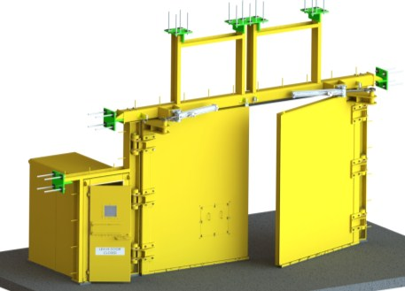High Pressure Pneumatic Air Lock System/Underground Mine Safety Ventilation Door for Coal/Mine/Tunnel